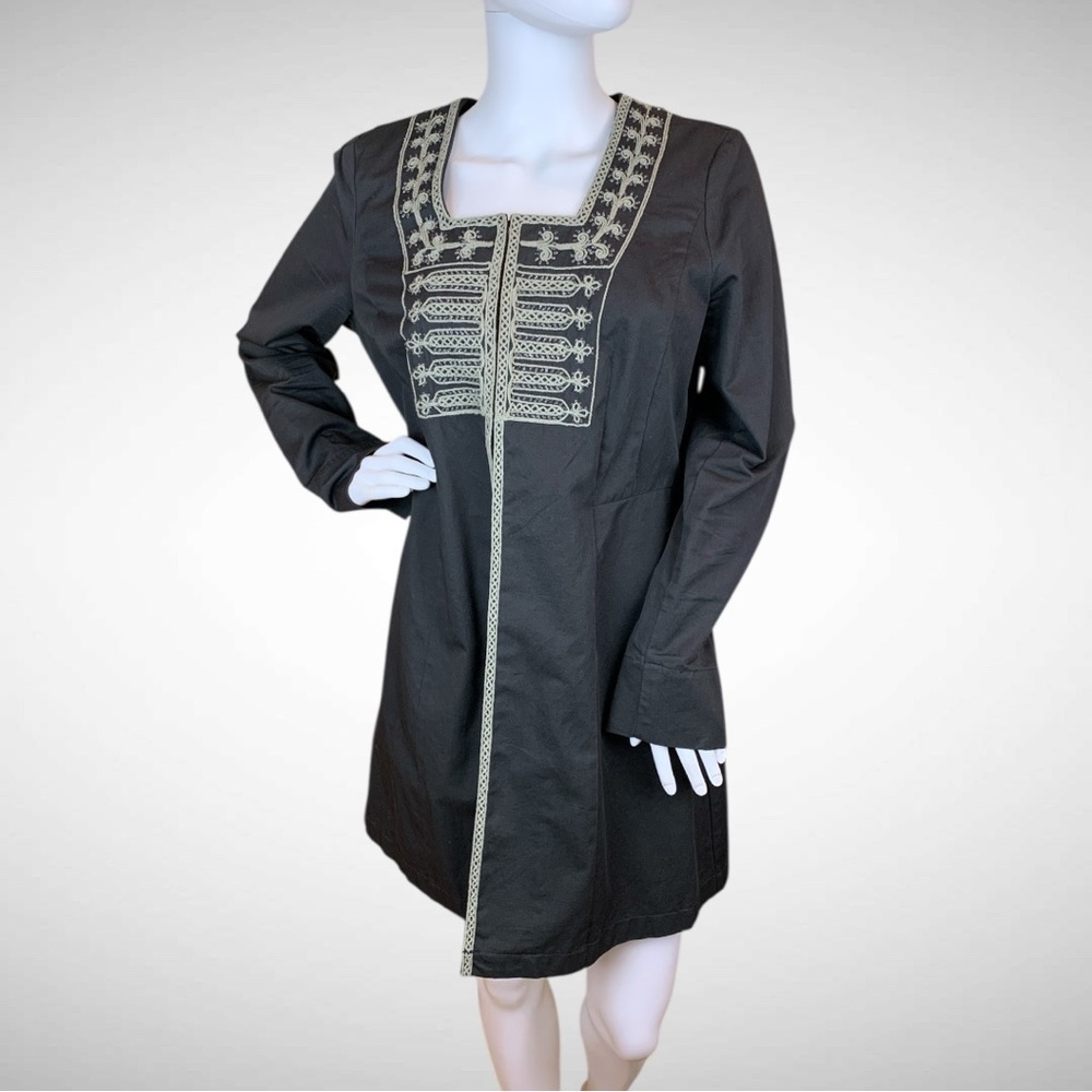 CAbi Charcoal Gray Turkish Delight Military Coat - Picture 4 of 12